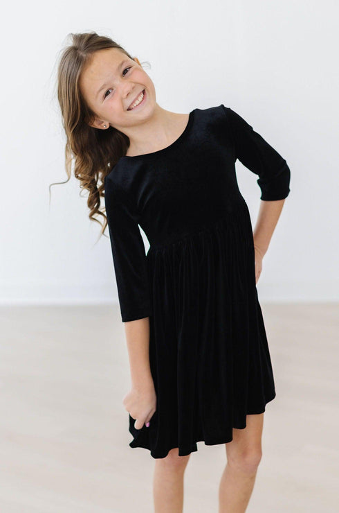 black-velvet-twirl-dress Mila &  Rose - Sophia's Style--12-24M--2